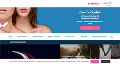Desktop Screenshot of cuidatutiroides.com